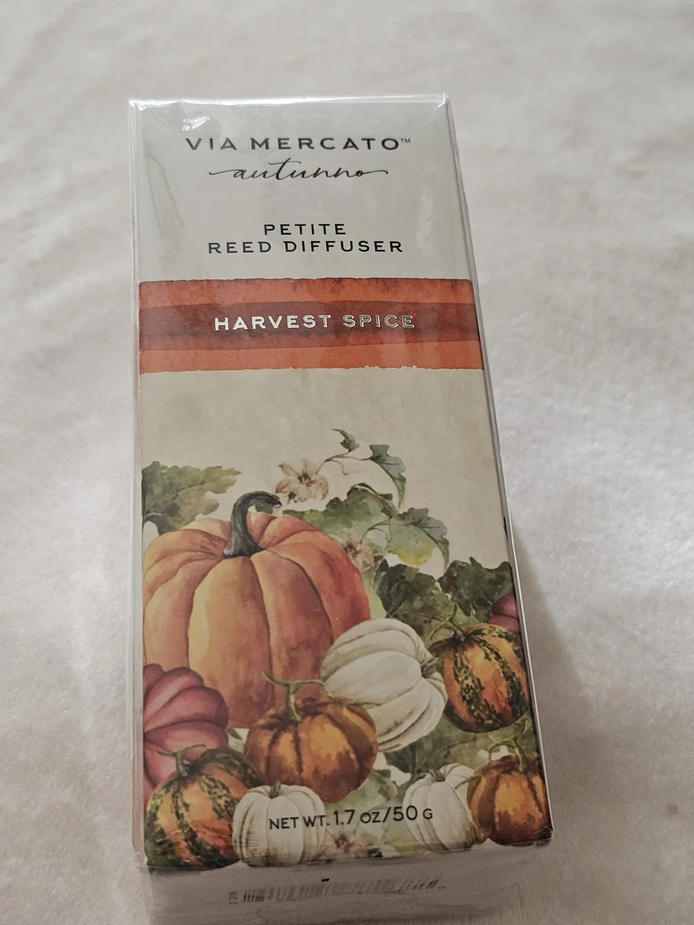 Via Mercato Autumnno Harvest Spice Petite Reed Diffuser